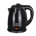 Electric Kettle With Automatic Cutoff in Stainless Steel Black 1.2 L