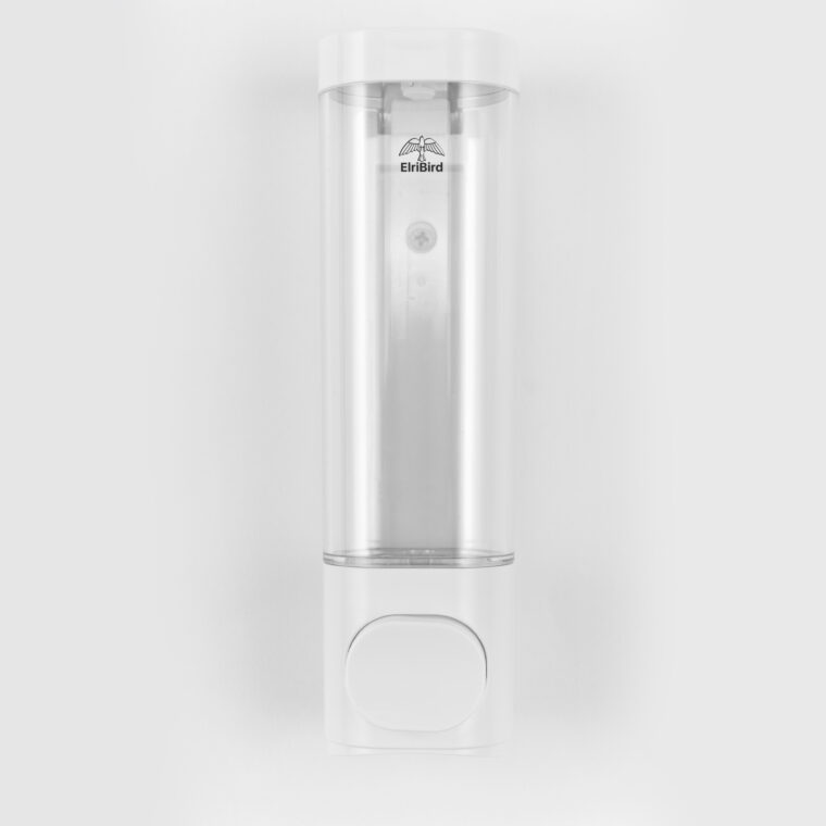 EBSD0011-250 ml -white - abs single soap dispenser-ElriBird