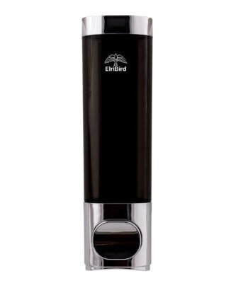 EBSD0013-250 ml - black -abs single soap dispenser-ELRIBIRD