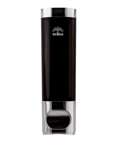 EBSD0013-250 ml - black -abs single soap dispenser-ELRIBIRD