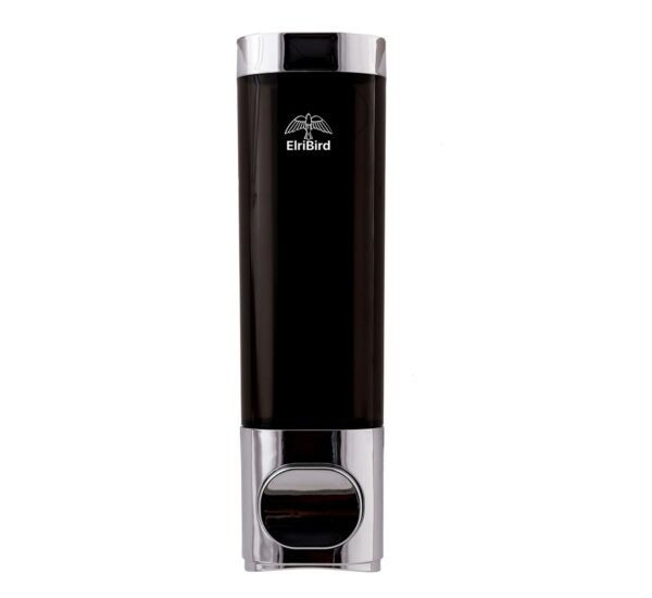 EBSD0013-250 ml - black -abs single soap dispenser-ELRIBIRD