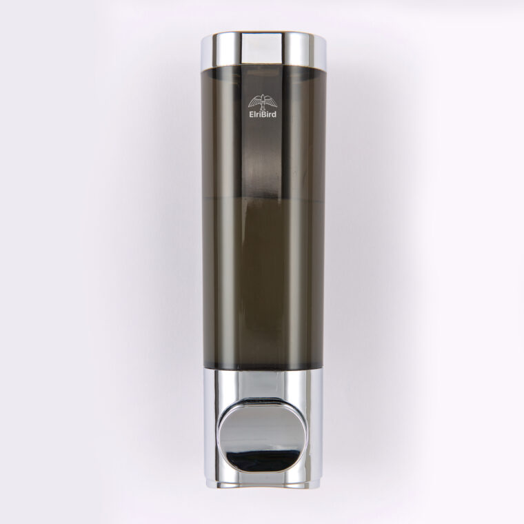 EBSD0015- 200 ml- Polycarbonates (PC) - black soap dispenser-ElriBird