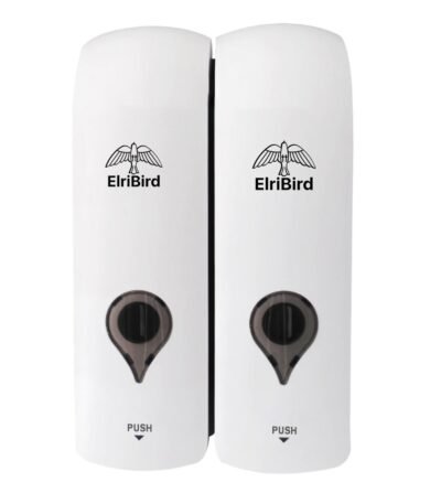 EBSD0018-300-ml-set-of-2-white-soap dispensers Elribird