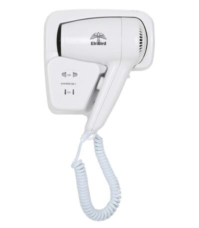 1200 watt hotel Hair dryer EBHR0001-Hair Dryer- ElriBird - 1200W Wall Mounted Hair Dryer For Hotel - EBHR0001