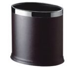 ElriBird - Oval Shape Leather Room Bin EBWB0004-BL