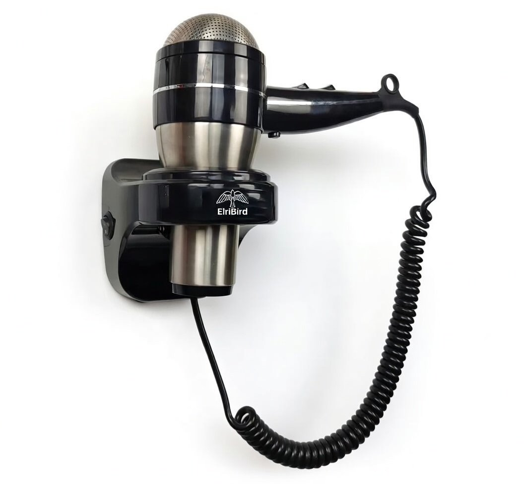 ElriBird - 1875 Watt Hotel Hair Dryer -EBHR0006 ElriBird - 1875 Watt Hotel Hair Dryer -EBHR0006 High Power Hotel Hair Dryer 1875 W