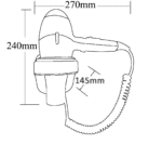 Hair Dryer 1875 w- EBHR0005