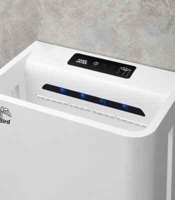 Brushless Motor Jet Hand Dryer - White EBHD0051-W