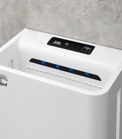 Brushless Motor Jet Hand Dryer - White EBHD0051-W