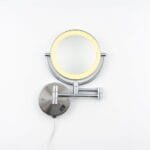 ElriBird - hotel magnifying mirror - 5x Magnifying Mirror Wall Mounted - ElriBird - EBMR0008