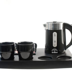 Stainless Steel Electric Kettle Tray Set
