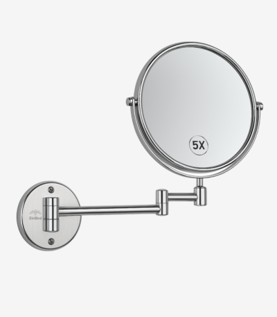 elribird Round Magnifying Mirror Wall Mounted - EBMR0001