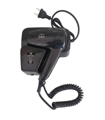 EBHR0018 - 1200 W- Black Color hair dryer for hotels ElriBird India LLP