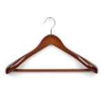 ElriBird - Wooden CLoth Hanger - Coat Hanger For Clothes Lotus Wood