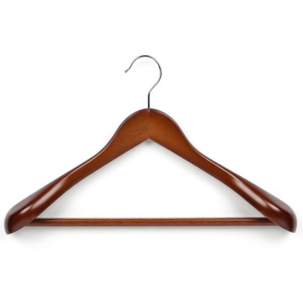 ElriBird - Wooden CLoth Hanger - Coat Hanger For Clothes Lotus Wood