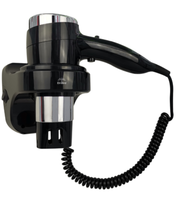 elribird India Hotel Hair Dryer Manufacturer 1600w-black-abs-hair-dryer EBHR0008