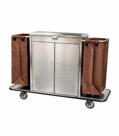 ElriBird - Hotel Housekeeping Trolley Cart With Doors ebht0008