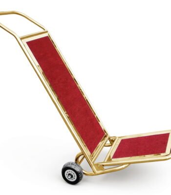 ElriBird Hotel Lobby Supplies - L Shape Luggage Trolley Cart EBLT003