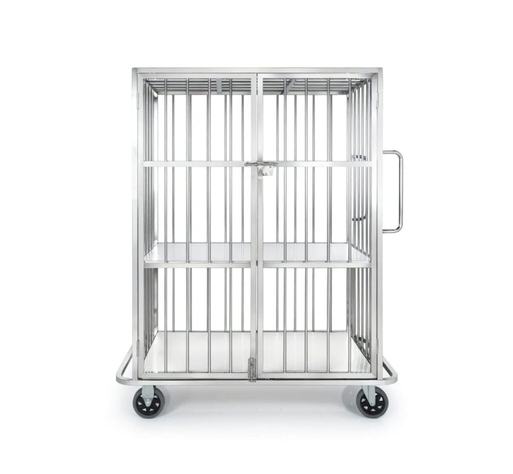 ElriBird Hotel Lobby Supplies - Laundry Trolley Cart eblt0009