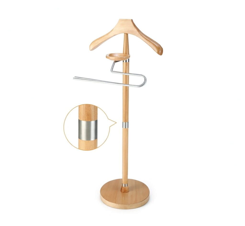 ElriBird Hotel Wooden Hangers - coat-hanger-stand-for-hotel-room-ebch0012