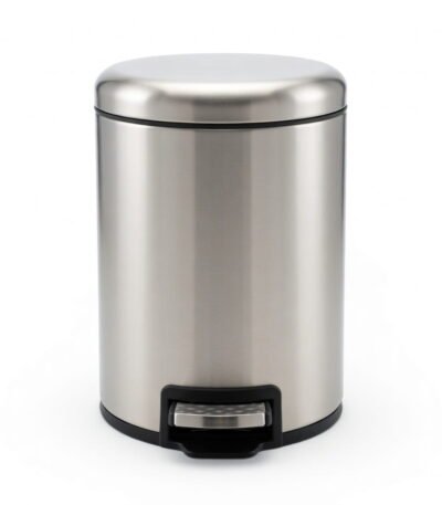ElriBird Pedal Room Dustbin Stainless Steel EBWB0018