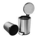 ElriBird Pedal Room Dustbin Stainless Steel EBWB0018