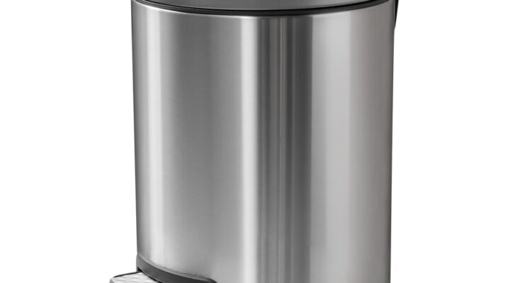 Pedal Room Dustbin Stainless Steel EBWB0018