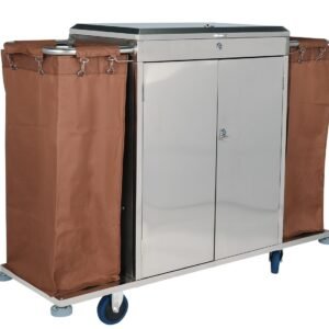 Housekeeping Trolley Cart With Doors ebht0008