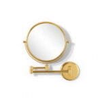 ElriBird Gold Color Hotel Bathroom Magnifying Mirror