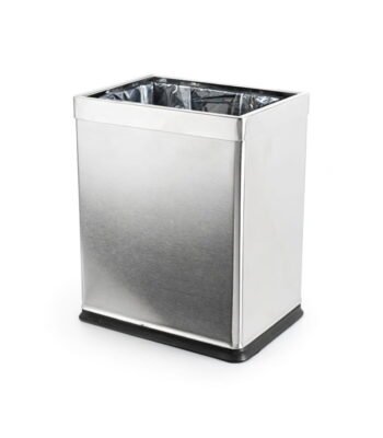 10L Stainless Steel Open Top Dustbin -EBWB0028 - ELRIBIRD Hotel Room Bin Manufacturer