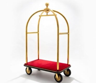 ElriBird Hotel Gold Luggage Cart manufacturer