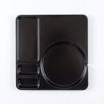 Compact Black Melamine Hotel Kettle Tray – EBKL0022