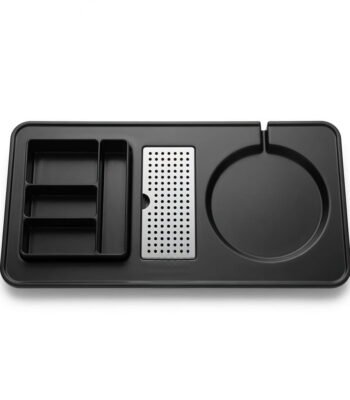 Black Melamine Hotel Room Kettle Tray - elribird hotel kettle tray - EBKL0020