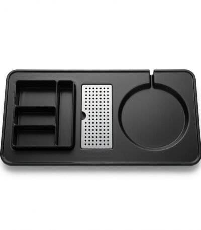 Black Melamine Hotel Room Kettle Tray - elribird hotel kettle tray - EBKL0020