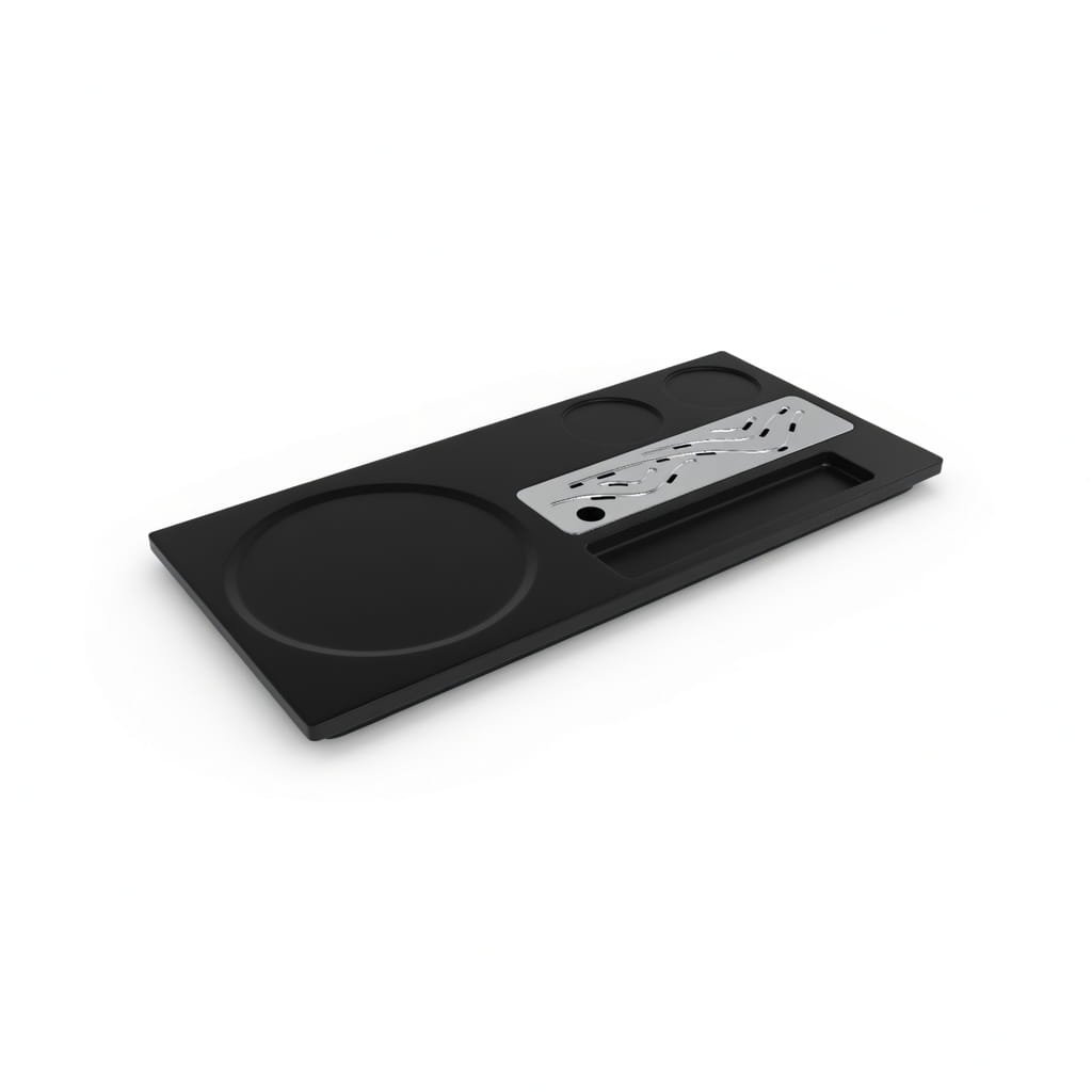 ElriBird - Kettle Hotel Room Melamine Tray - EBKL0021 Black Melamine Kettle Tray For Hotel Room ElriBird - Kettle Hotel Room Melamine Tray - EBKL0021 Black Melamine Kettle Tray For Hotel Room