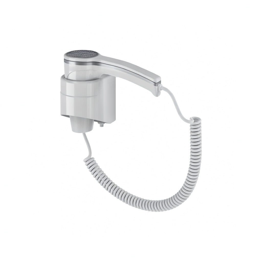 Wall-Mounted Hair Dryer for Hotels 1200W - ElriBird - EBHR0020 Wall-Mounted Hair Dryer for Hotels 1200W - ElriBird - EBHR0020