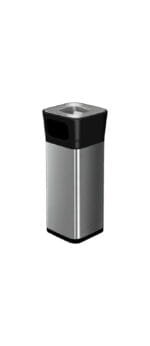 Outdoor Trash Bin with Ashtray for Hotels - ElriBird Outdoor Trash Can Manufacturer - EBWB0047