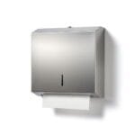 Stainless Steel Manual Paper Dispenser-ElriBird washroom paper towel dispenser -EBPD0004